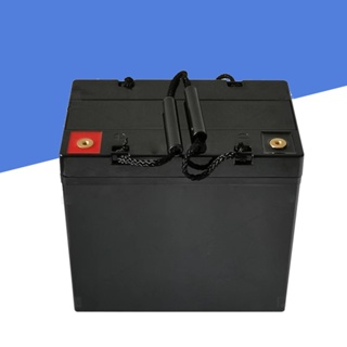 12V 55AH 電池盒 帶提手 鋰電池盒 塑膠空盒 鋰電池組外殼 加厚防水 鉛酸更換鋰電池 電芯保護殼 不含電池