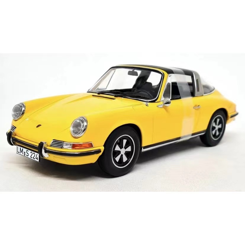 Norev 諾威爾 1/18 保時捷 Porsche 911 Targa 1969 合金汽車模型