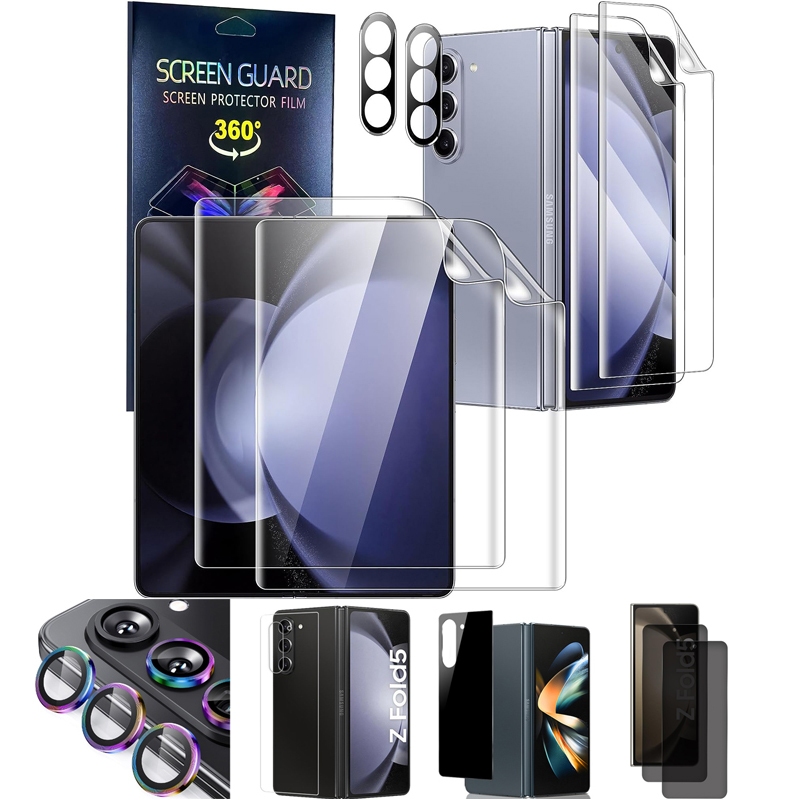 批發 三星摺疊機 galaxy z fold 5 強化玻璃 保護貼 鏡頭貼 水凝膜 紫光 防窺 高清 滿版