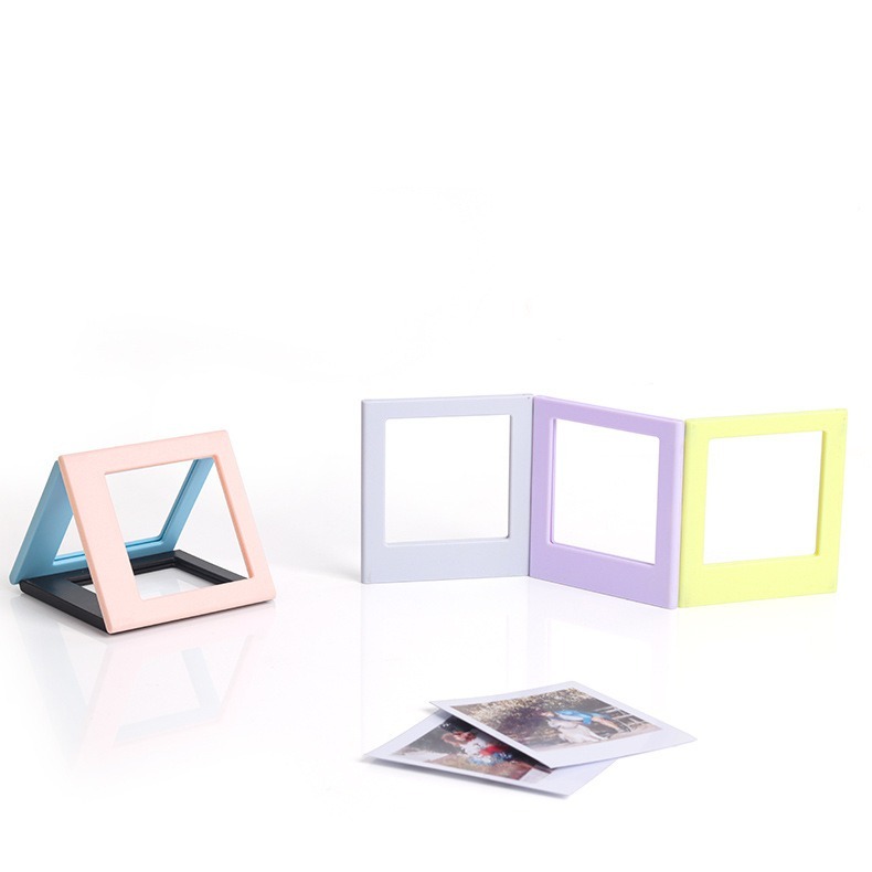 [菲林研習社] [1件] 拍立得磁力相框 冰箱貼 適用富士Instax Square底片 DIY裝飾 CAC05