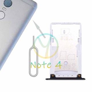 REDMI XIAOMI Sim 卡托盤適用於小米紅米 Note 4 卡連接器插座托盤支架容器適配器帶針