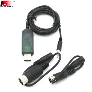 Flysky FS-SM100 USB 飛行模擬器轉接線適用於 Flysky FS-i6 FS-i4 FS-TH9X F