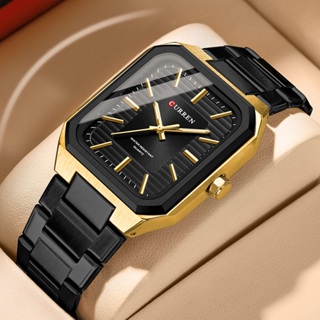 Curren品牌 男士手錶 頂級奢華原裝正品休閒時尚商務氣質簡約運動防水石英錶 8457 X