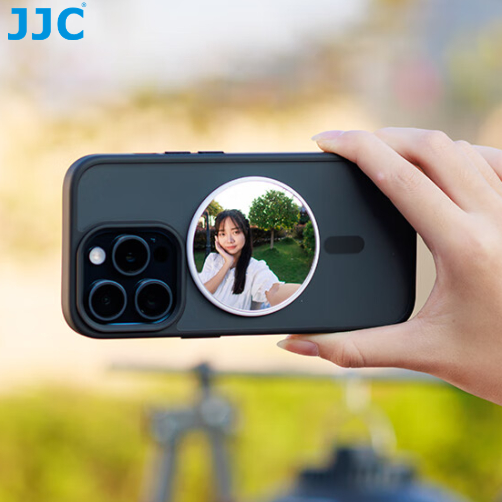 JJC MagSafe 磁吸自拍鏡 化妝鏡 iPhone手機自拍鏡子 Vlog拍攝 網路直播 補妝 蘋果配件