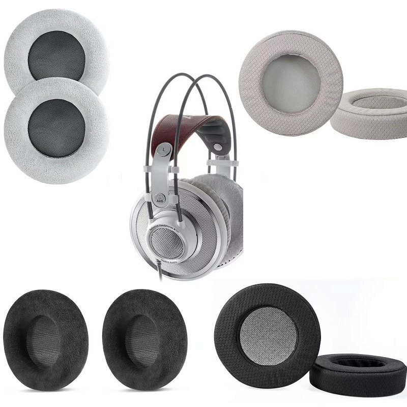 Akg K601/K701/K702/K612/K712 Pro Q701/Q702 耳機替換高品質耳罩耳枕天鵝絨耳墊