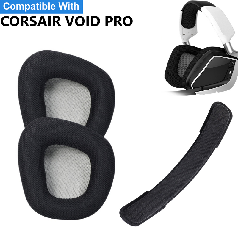 [Avery] Corsair VOID PRO ELITE 替換耳機耳墊耳墊墊海綿耳機耳罩