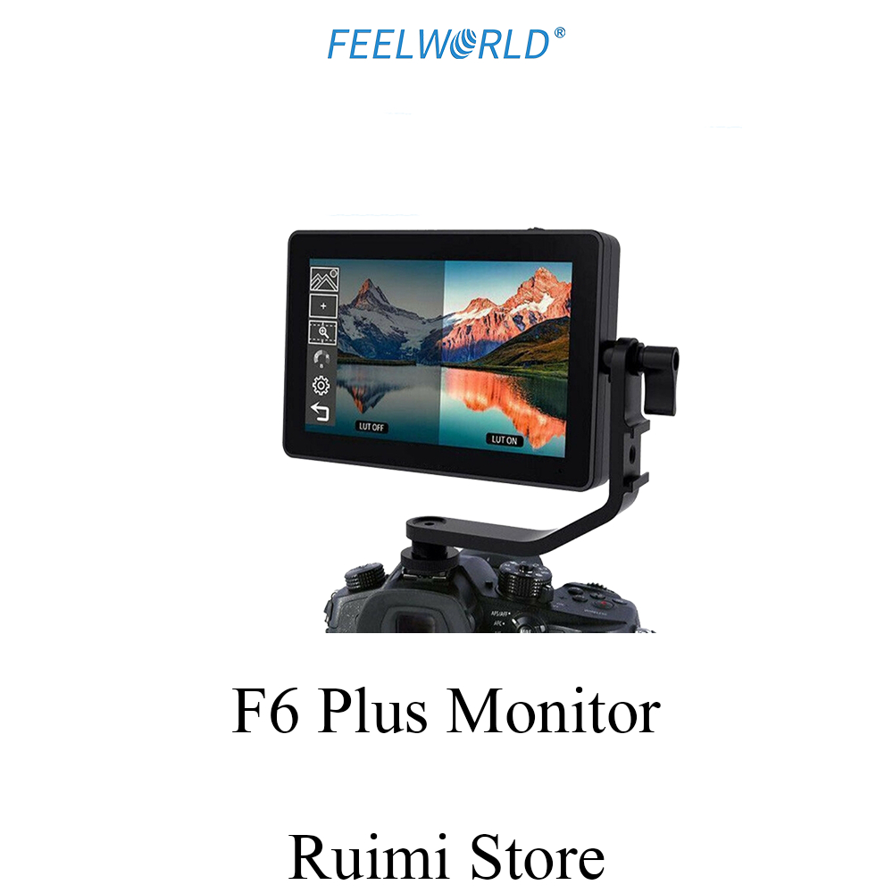富威德Feelworld F6 PLUS V2 6寸IPS攝影監視器 HDMI 4K 3Dlut觸摸