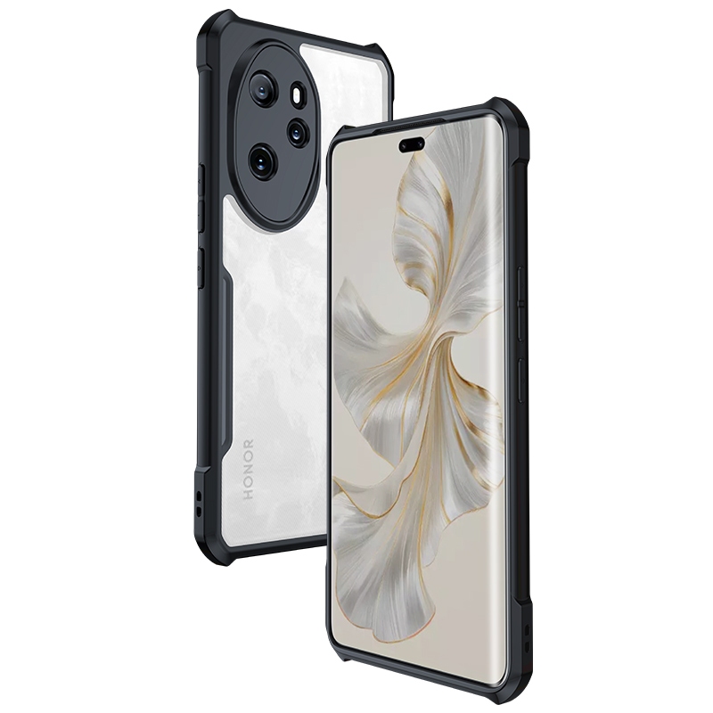 Xundd Honor 100/100 Pro Case 安全氣囊防震軟邊防指紋磁性外殼套裝適用於 Honor 100/