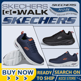 【優質男士運動鞋】Skechers_Go-walk Arch-fit 男士運動鞋 Lelaki Wanita Sekol