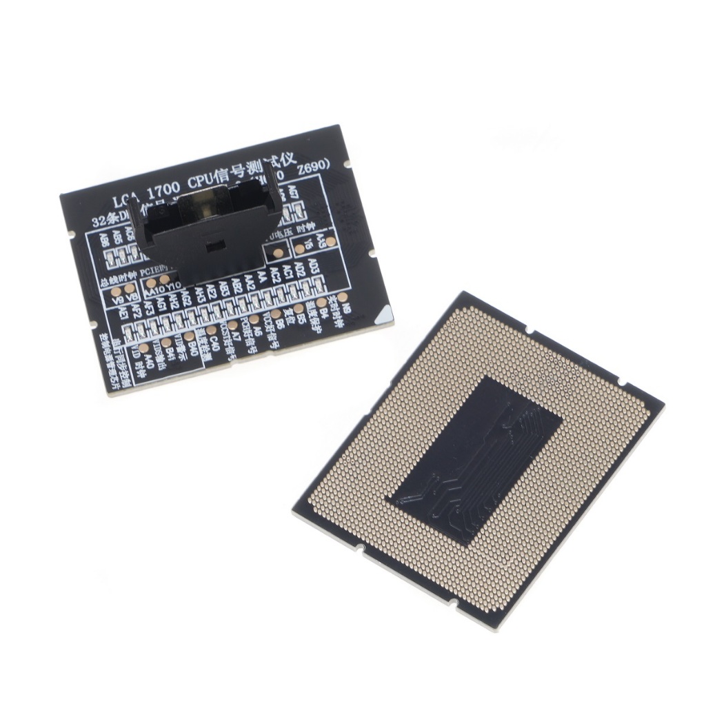 全新台式機 LGA1700 CPU 插座測試儀診斷分析儀假負載假負載帶 LED 指示燈用於主板維修工具
