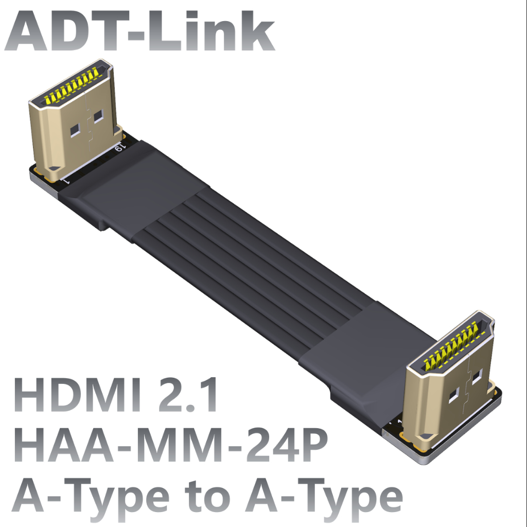 [訂製]ADT-Link HDMI 2.1公對公內置型高清頻道延長線支持2K/240hz 4K/144Hz
