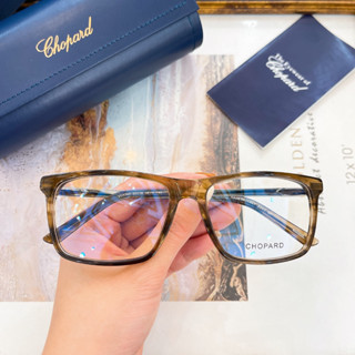 【高品質】Chopard眼鏡VCH343商務款板材方形時尚眼鏡架光學鏡框男女皆宜