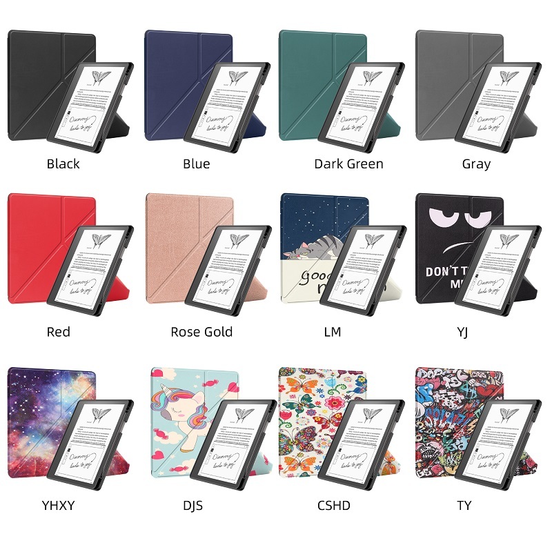 亞馬遜 Kindle Scribe 2022（10.2）翻蓋保護外殼 素色卡通皮套 螢幕保護貼