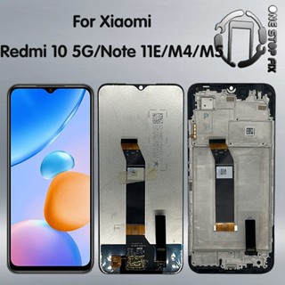 XIAOMI 適用於小米 Redmi 10 5G 顯示屏觸摸屏數字化儀面板元件適用於 Redmi Note 11E 螢幕