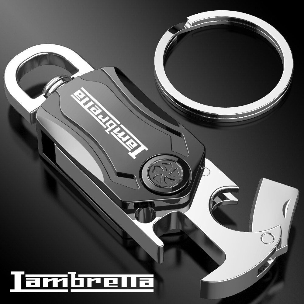 適用於 LAMBRETTA 摩托車鑰匙扣汽車鑰匙扣
