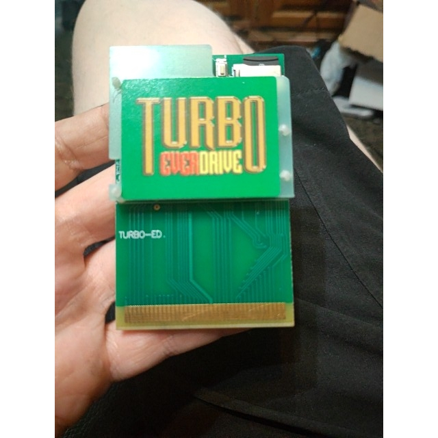 Turbo EVERDRIVE 黑金版 PCE Card 600 合 1 遊戲卡帶,適用於 PC-Engine Turb