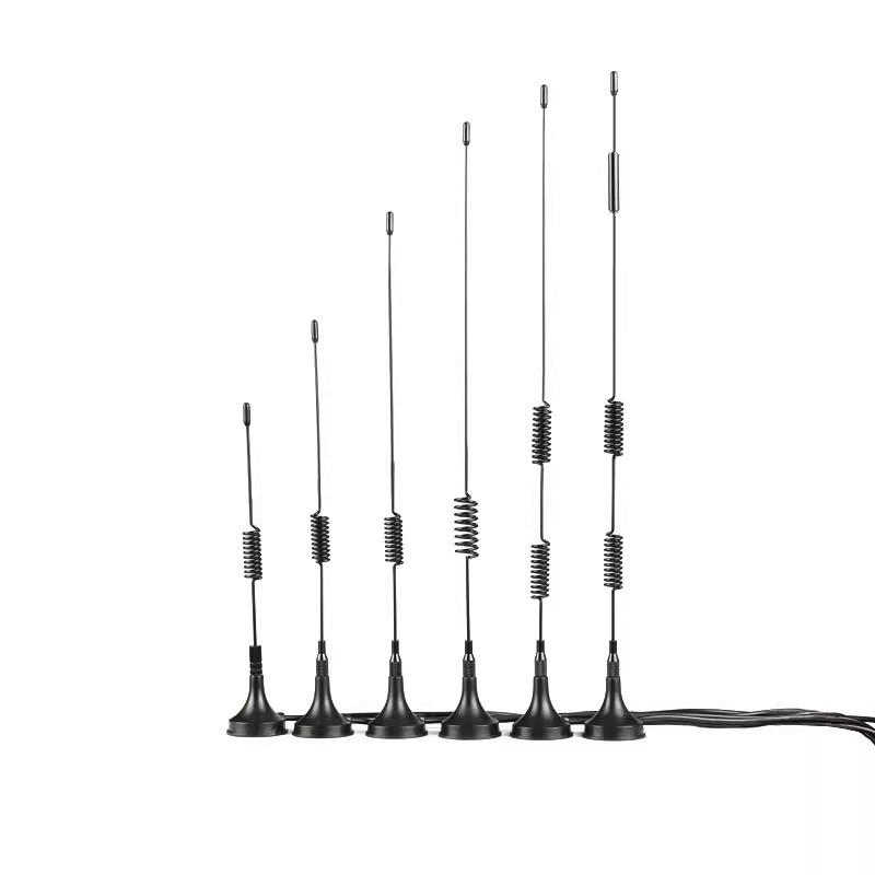 CDMA/GPRS/GSM/LTE/3G/4G 全向高增益吸盤天線接收發射SMA內針