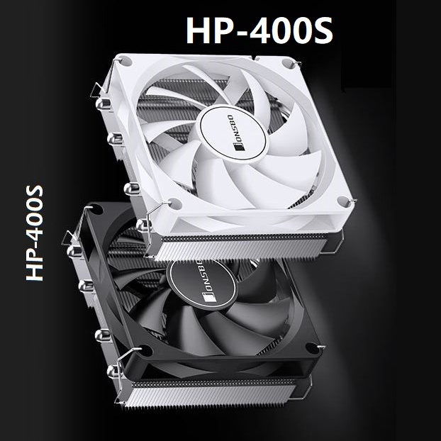 Jonsbo HP-400S 下型材 CPU 空氣冷卻器 4 熱管 140W 適用於 LGA1700/1200/115x