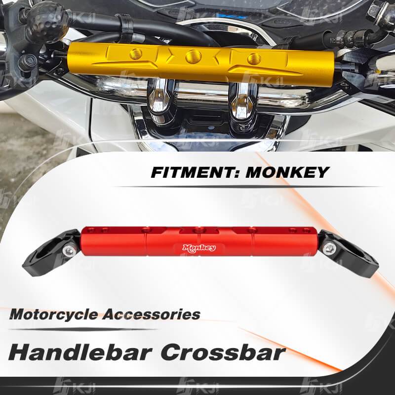 HONDA 適用於本田 Monkey 125 Z125 車把橫桿 22mm 通用平衡桿支架延長器延長摩托車配件零件