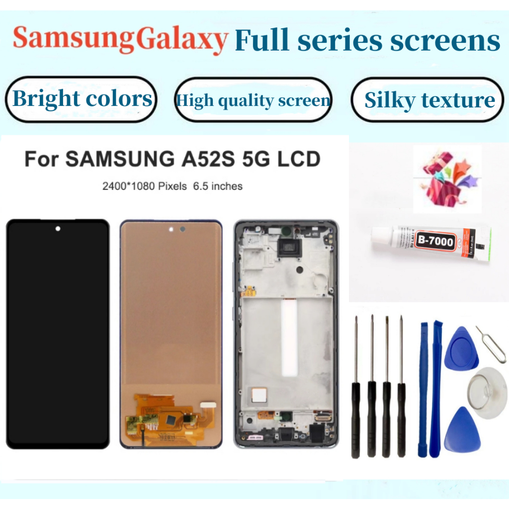 【特價優惠】SAMSUNG 液晶螢幕總成 全新適用  三星 Samsung Galaxy A52S 螢幕 屏幕面板 維修