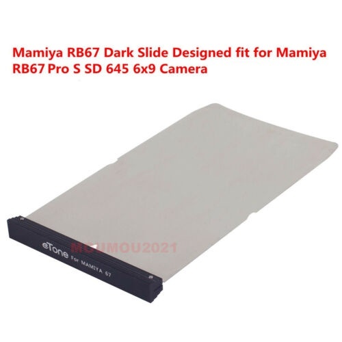 專為 Mamiya RB67 RZ67 Pro S SD 645 6x9 設計的深色幻燈片膠片背面雜誌而設計