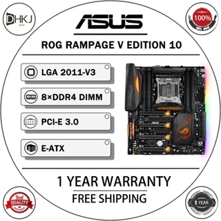 使用華碩英特爾 X99 ROG RAMPAGE V EDITION 10 主板使用 LGA 2011-3 LGA2011