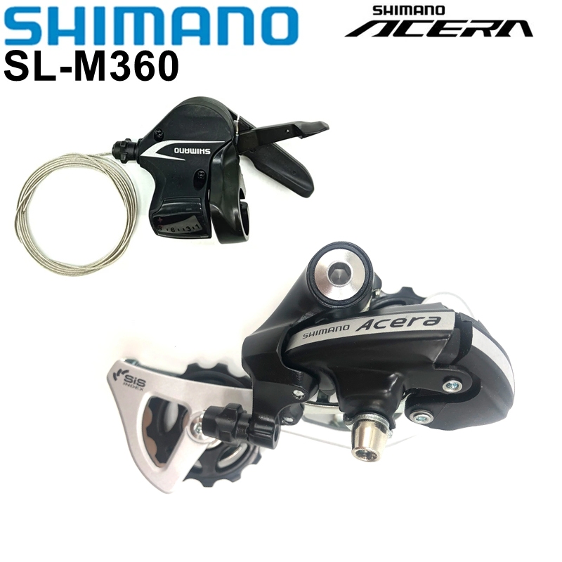 Shimano Acera M360 7 8 速自行車後變速器 21s 24s MTB 山地自行車自行車零件