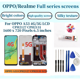 OPPO液晶螢幕總成 全新適用於 OPPO A53 4G/5G 螢幕總成 A57 A59 A53s LCD螢幕面板 維修