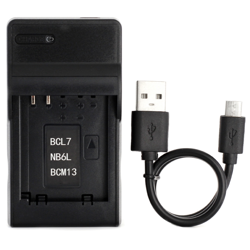 Norifon NB-6L USB 充電器適用於佳能 PowerShot SX530 HS、SX610 HS、SX710