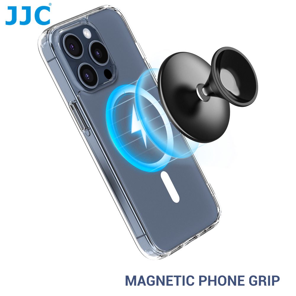 JJC MagSafe 磁吸手機支架 健身練習用手機吸盤 Vlog拍攝 網路直播 適用於牆面玻璃等光滑表面