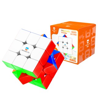 Gan Monster Go 磁力三階魔方 V3 3X3 萌刻兒童益智玩具 2023 版