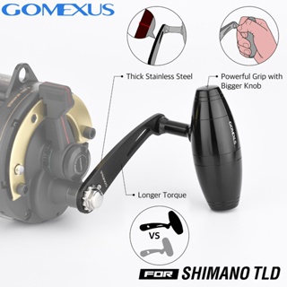 Gomexus Shimano 電動手柄 85mm 適用於 Shimano TLD 卷線器手柄