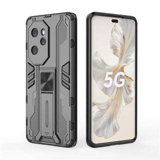 車載手機支架華為 榮耀Honor 100 Pro/100Pro 5G 防震殼硬蓋外殼護甲背架保護套防摔殼