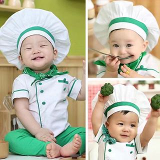 兒童 廚師服 套裝 幼兒 烘焙 小廚師 服裝 角色扮演 小小 廚神
