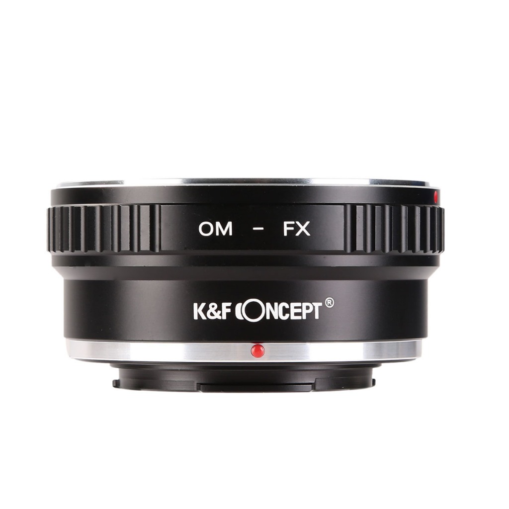 K&amp;f 概念適配器,用於 Olymous OM 卡口鏡頭到 Fujifilm X-Pro2、X-A2、X-E1。X-t1