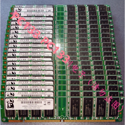 工業機械內存台式機內存 512MB 256MB 128MB 64MB SDRAM PC100 PC133