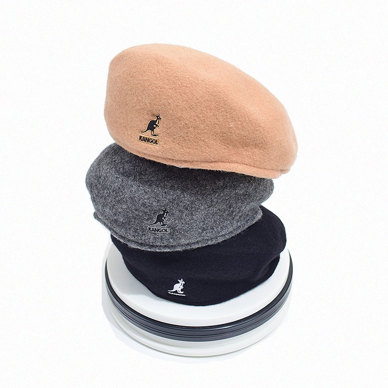 KANGOL Tropic 504 Ventair 坎戈爾袋鼠羊毛504經典百搭貝雷帽畫家鴨舌帽子