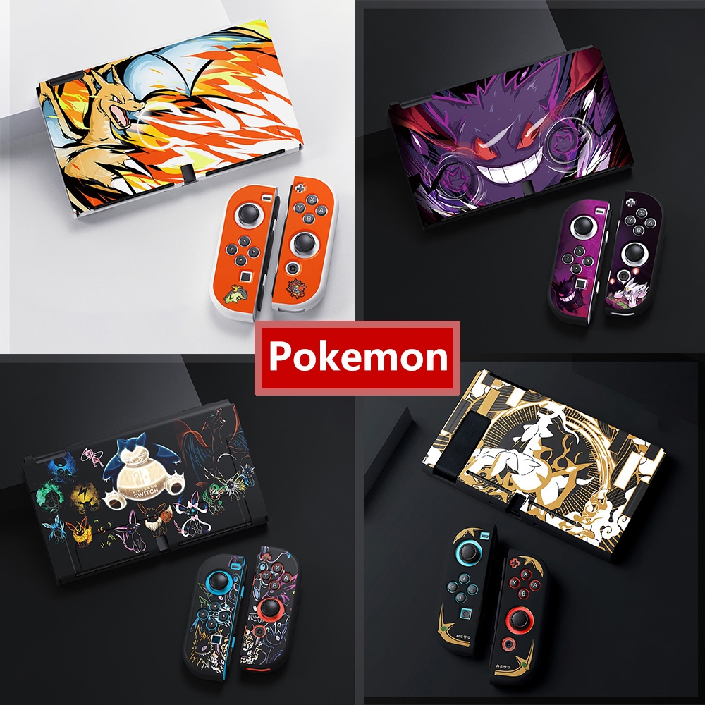 任天堂 Pokemon Switch 保護套軟 TPU 超薄保護套適用於 Nintendo Switch/OLED Jo