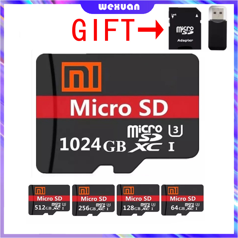 XIAOMI 小米 SD 存儲卡 512GB 1tb 16GB 32GB 64GB 128GB 256GB SD/TF