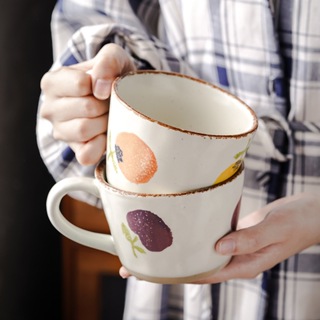 【現貨免運】新品水杯 日式粗陶咖啡杯 ins復古馬克杯 手工高顏值手作陶瓷杯子 高顏值陶瓷杯
