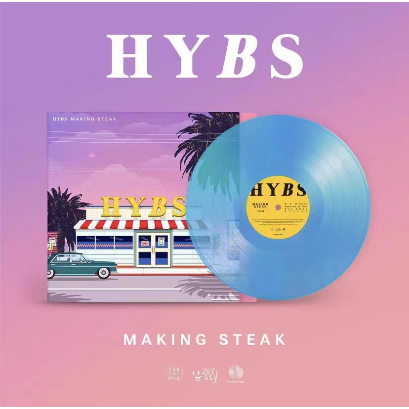 HYBS - Making Steak 限量 藍膠 黑膠1LP Chill Pop