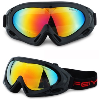 酷峰KUFUN成人滑雪護目鏡 兒童滑雪鏡 防風鏡登山戶外男女款雪盲眼鏡裝備 可卡近視