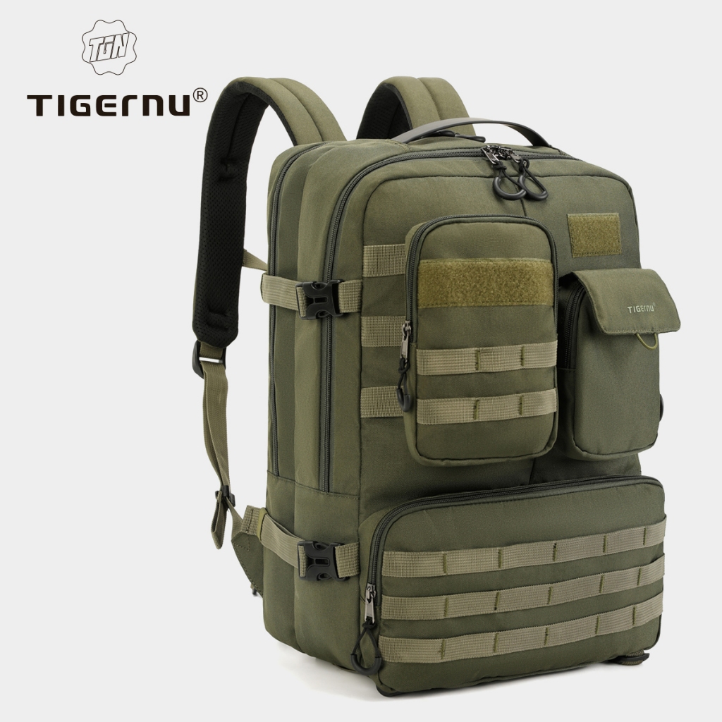 Tigernu 9007B 背包男士野營徒步釣魚包防水背囊旅行背包