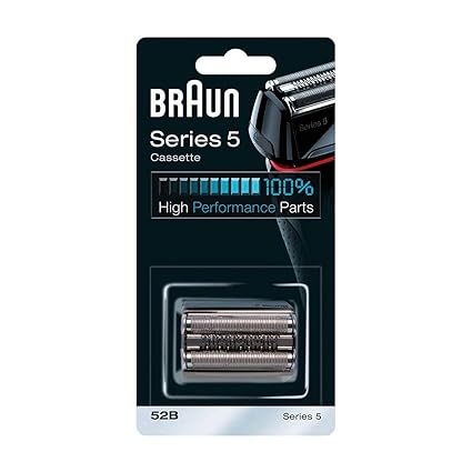適用於 Braun Series 5 52B 電動剃須刀頭更換盒