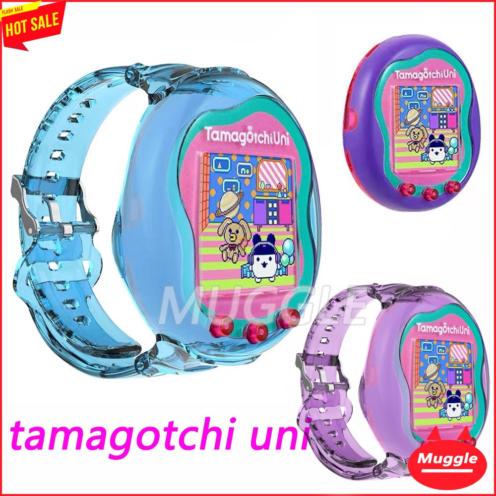 Tamagotchi uni 遊戲機透明錶帶 塔麻可吉 uni tamagotchi uni 一體式錶帶 腕帶 手錶錶帶