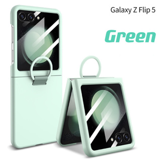 SAMSUNG 三星矽膠保護套適用於 Galaxy Z Flip5 Flip 5 帶環時尚保護套手機殼