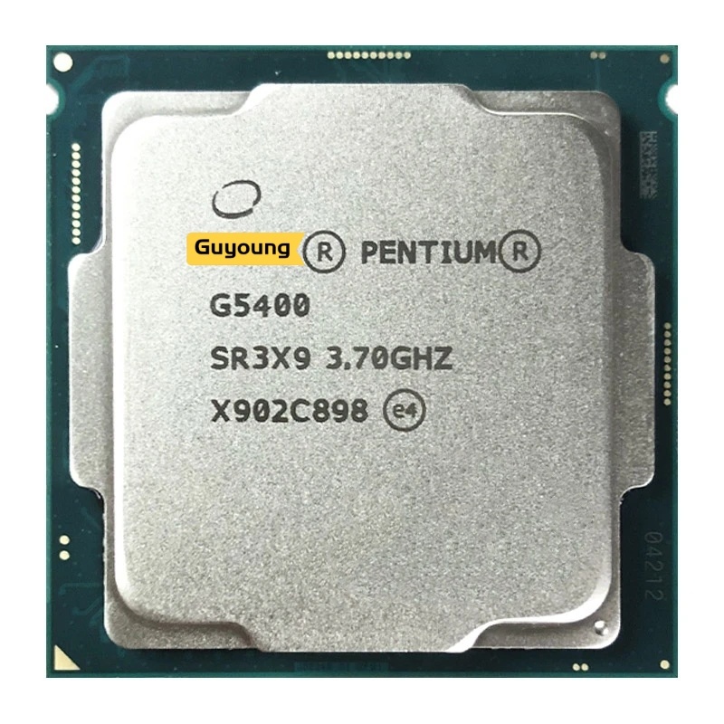 Yzx Pentium G5400 3.7GHz 雙核四線程 CPU 處理器 4M 54W LGA 1151