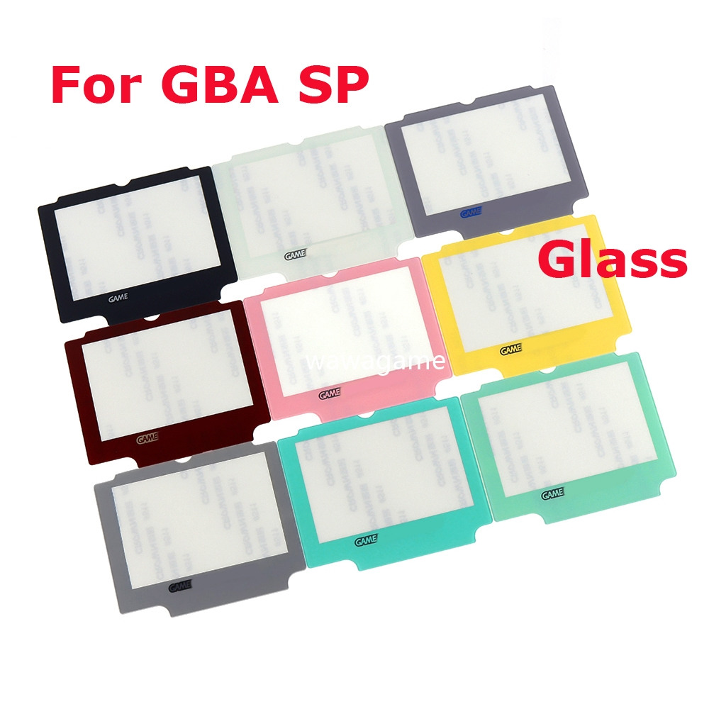 適用於 Gameboy Advance SP IPS LCD 屏幕鏡頭的新玻璃鏡頭鏡,適用於 GBA SP IPS 遊戲