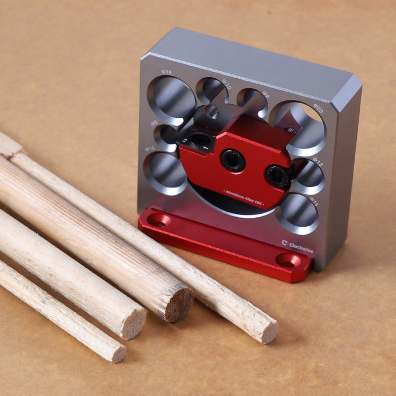8孔電鑽車圓器可調式車圓木棒木榫長方條變圓木條木工DIY輔助工具
