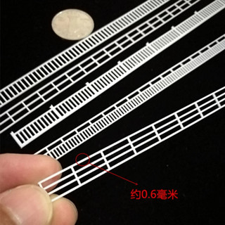 用於 Diy 製作 1:150 建築船模型圍欄設計材料西洋鏡套件的高 8MM N 比例欄杆模型